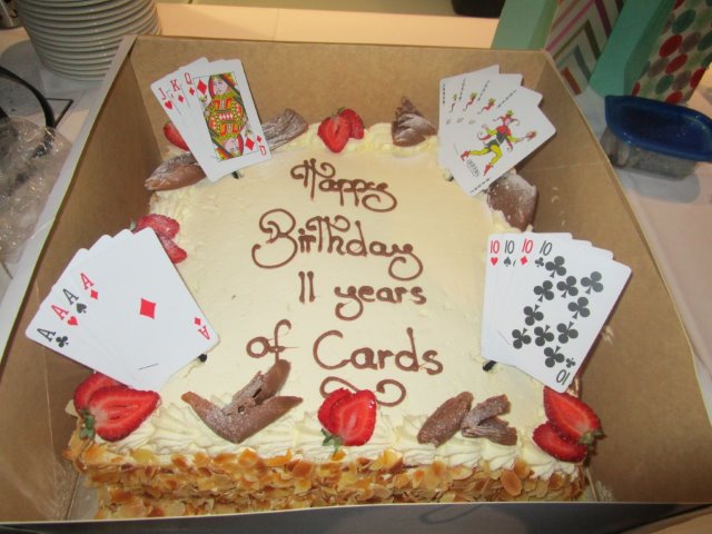 Card Club`s 11th Birthday Party.